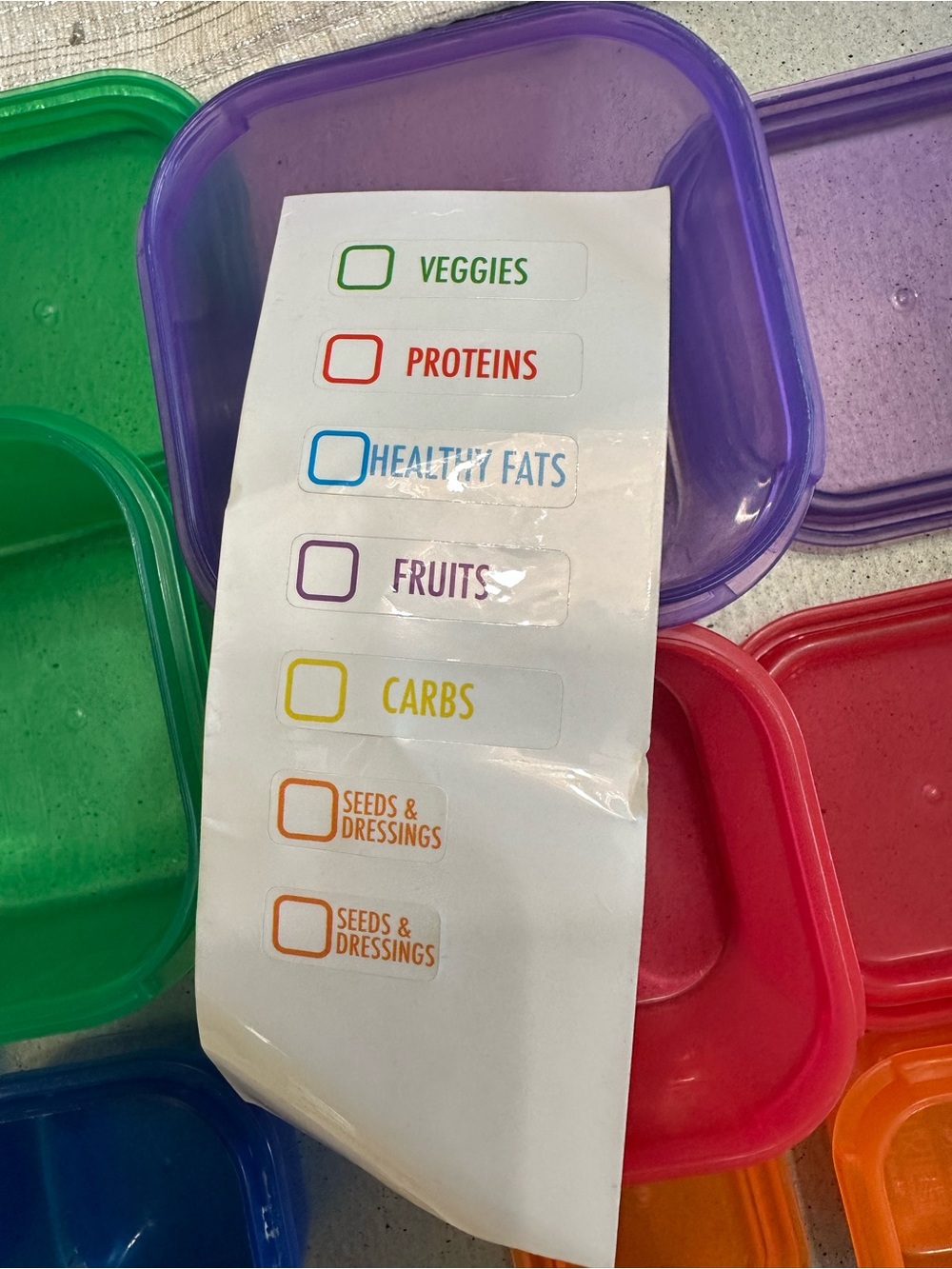 BEACHBODY Plastic Storage Containers - Multicolor - Picture 6 of 11